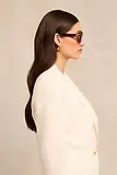 Thumbnail 3 of Holland Cooper Women's Paris Narrow Sunglasses - Tortoiseshell