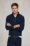 Thumbnail 3 of Holland Cooper Men's Quarter Zip Sweat - Ink Navy