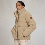 Thumbnail 2 of Holland Cooper Women's Crawford Padded Jacket - Natural Borg