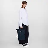 Thumbnail 7 of Sandqvist Icon Rolltop Backpack M 23L 14" - Navy/Black