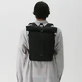 Thumbnail 2 of Sandqvist Icon Rolltop Backpack M 23L 14" - Black