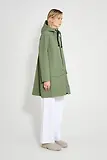 Thumbnail 5 of Stutterheim Women's Mosebacke Lightweight Patch Raincoat - Dry Green