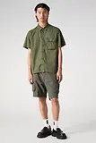 Thumbnail 4 of Parajumpers Men's Merv Short Sleeve Shirt - Tortuga Green
