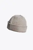 Thumbnail 2 of Parajumpers Rib Knitted Beanie Hat - Chateau Grey