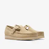 Thumbnail 5 of Clarks Originals Women's Wallabee T-Bar Shoes - Maple Suede