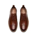Thumbnail 5 of Clarks Men's Aldwin Limit Brogues - Mid Tan Leather