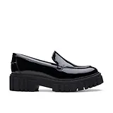 Thumbnail 1 of Clarks Women's Page Leather Loafers - Black