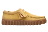Thumbnail 1 of Clarks Men's Torhill Lo Suede Shoes - Golden Tan Suede