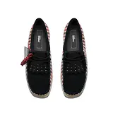 Thumbnail 6 of Clarks Originals Women's Wallabee Shoes - Black Harris Tweed