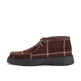 Thumbnail 2 of Clarks Men's Torview Hi Ankle Boots - Harris Tweed Burgundy Combi