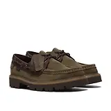 Thumbnail 4 of Clarks Men's Cleyhill Boat Shoes - Olive Combi