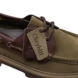 Thumbnail 8 of Clarks Men's Cleyhill Boat Shoes - Olive Combi
