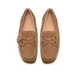 Thumbnail 6 of Clarks Women's Wallabee Evo Sea Shoes - Dark Sand Suede