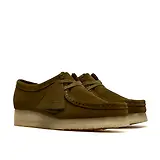 Thumbnail 4 of Clarks Originals Women's Wallabee Shoes - Olive Suede