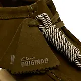 Thumbnail 8 of Clarks Originals Women's Wallabee Shoes - Olive Suede