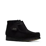 Thumbnail 2 of Clarks Originals Men's Wallabee Boots - Black Suede