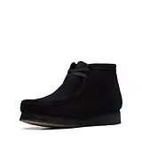 Thumbnail 4 of Clarks Originals Men's Wallabee Boots - Black Suede