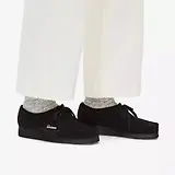 Thumbnail 2 of Clarks Originals Women's Wallabee Shoes - Black Suede