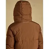 Thumbnail 5 of Joules Women's Matchday Longline Oversized Showerproof Coat - Toffee Brown