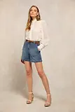 Thumbnail 3 of Holland Cooper Women's Utility Denim Shorts - Denim