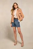Thumbnail 4 of Holland Cooper Women's Utility Denim Shorts - Denim