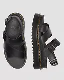 Thumbnail 10 of Dr. Martens Women's Voss II Athena Leather Strap Sandals - Black