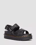 Thumbnail 11 of Dr. Martens Women's Voss II Athena Leather Strap Sandals - Black