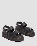 Thumbnail 5 of Dr. Martens Women's Voss II Athena Leather Strap Sandals - Black