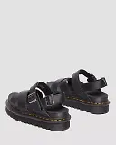 Thumbnail 7 of Dr. Martens Women's Voss II Athena Leather Strap Sandals - Black