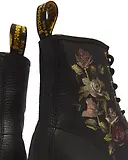 Thumbnail 2 of Dr. Martens Women's 1460 Decayed Roses Classic Tumbled Nappa 8 Eye Boots - Black