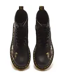 Thumbnail 3 of Dr. Martens Women's 1460 Decayed Roses Classic Tumbled Nappa 8 Eye Boots - Black