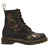 Thumbnail 1 of Dr. Martens Women's 1460 Decayed Roses Classic Tumbled Nappa 8 Eye Boots - Black