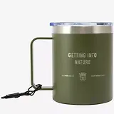 Thumbnail 2 of Elliker Malton Vacuum Insulated Camp Travel 12oz Mug - Black