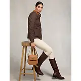 Thumbnail 6 of Holland Cooper Women's Hastings Quilted Jacket - Chocolate