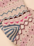 Thumbnail 3 of Joules Women's Lucille Fairisle Socks UK 4-8 - Neutral
