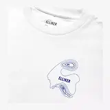 Thumbnail 6 of Elliker Unisex Rill Hand Print Short Sleeve T-Shirt - White