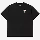 Thumbnail 5 of Elliker Unisex Rill Spore Print Short Sleeve T-Shirt - Black