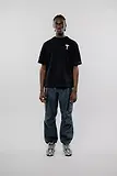 Thumbnail 2 of Elliker Unisex Rill Spore Print Short Sleeve T-Shirt - Black