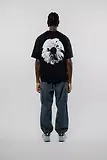 Thumbnail 4 of Elliker Unisex Rill Spore Print Short Sleeve T-Shirt - Black