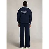 Thumbnail 5 of Holland Cooper Women's Relaxed Fit V-Neck Sweat - Ink Navy Ecru