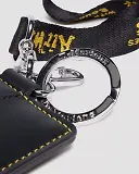 Thumbnail 7 of Dr Martens Kiev Leather Cardholder Keyring - Black