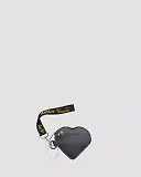 Thumbnail 10 of Dr. Martens Leather Heart Shaped Keyring Purse - Black