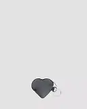 Thumbnail 5 of Dr. Martens Leather Heart Shaped Keyring Purse - Black