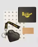 Thumbnail 9 of Dr. Martens Leather Heart Shaped Keyring Purse - Black