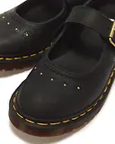 Thumbnail 2 of Dr Martens Women's Mary Jane Flower Crazy Horse Shoes - Black