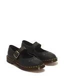 Thumbnail 4 of Dr Martens Women's Mary Jane Flower Crazy Horse Shoes - Black