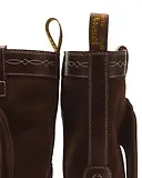 Thumbnail 2 of Dr. Martens Unisex Quad Rodeo Bronx Suede Fringe Mid Pull On Boots - Dark Brown