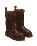 Thumbnail 3 of Dr. Martens Unisex Quad Rodeo Bronx Suede Fringe Mid Pull On Boots - Dark Brown