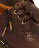 Thumbnail 3 of Dr Martens Women's 1461 Floral Emboss 3 Eye Crazy Horse Leather Shoes - Dark Brown