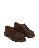 Thumbnail 5 of Dr Martens Women's 1461 Floral Emboss 3 Eye Crazy Horse Leather Shoes - Dark Brown
